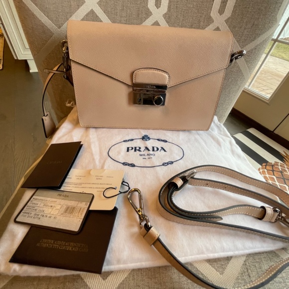 NWT Prada Multi Way Crossbody and Clutch and Satchel - Picture 8 of 11